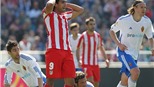 Atletico gục ngã ở Zaragoza: Cái tát vào tham vọng